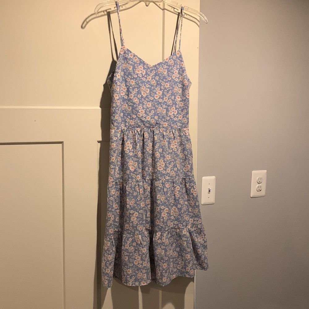 Monteau Floral Dress With Adjustable Straps